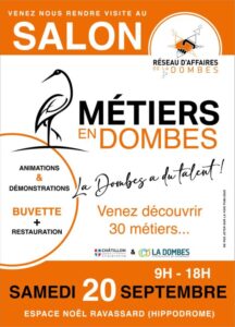Salon Métiers en Dombes Animations 20 Septembre Façades